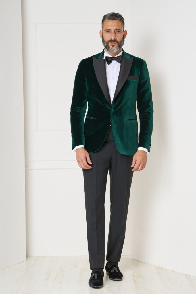 Dinner Jacket Smoking Jacket verde